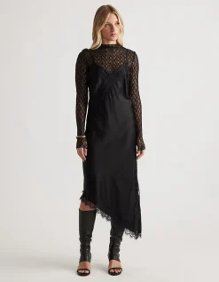 KARLA LACE MIDI DRESS