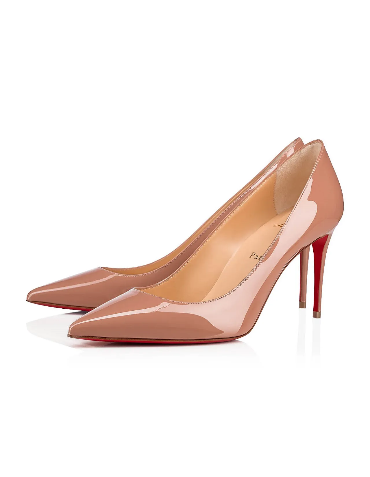 KATE 85MM PATENT BLUSH PUMPS