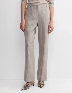 KATE WIDE LEG PINSTRIPE DRESS