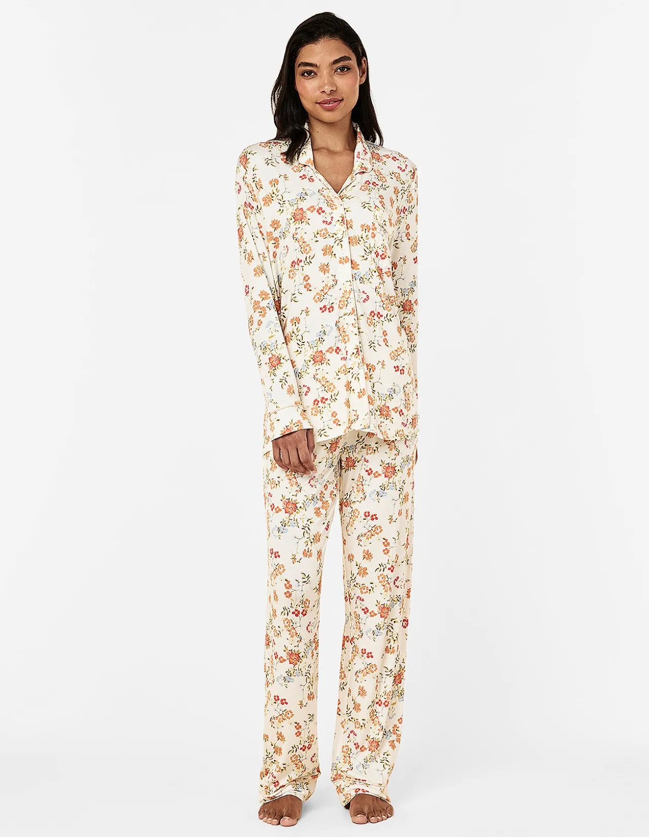 Kate Modal Soft Full Length PJ Set