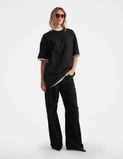 KAYLA LONGLINE TEE