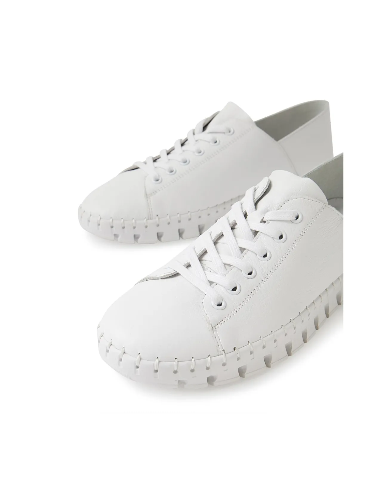 KAYODE DJ WHITE WHITE SOLE LEATHER