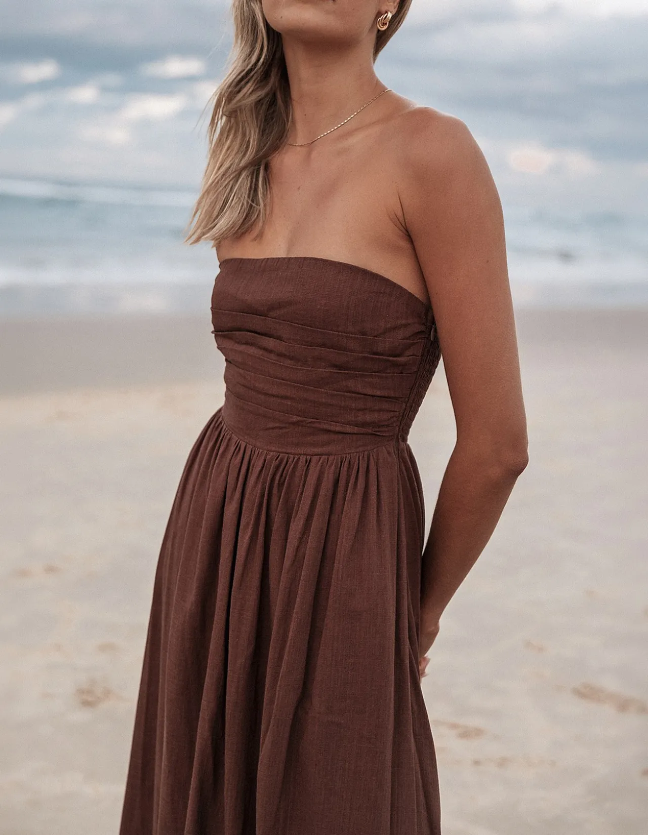 Kayt Strapless Dress