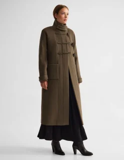 KERRY FUNNEL COLLAR DUFFLE COAT