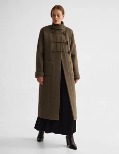 KERRY FUNNEL COLLAR DUFFLE COAT