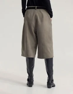 KIERA SUEDE BERMUDA SHORTS