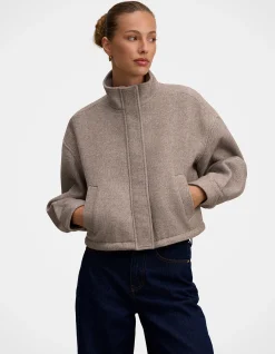KIRA FUNNEL NECK JACKET