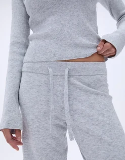 Knit Straight Leg Lounge Fit Trousers