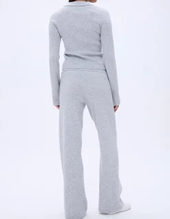 Knit Straight Leg Lounge Fit Trousers