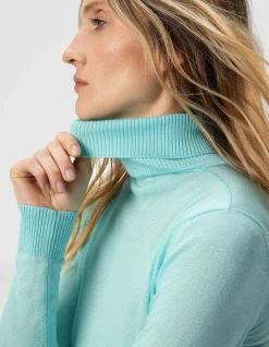 KNITTED ROLL NECK SWEATER