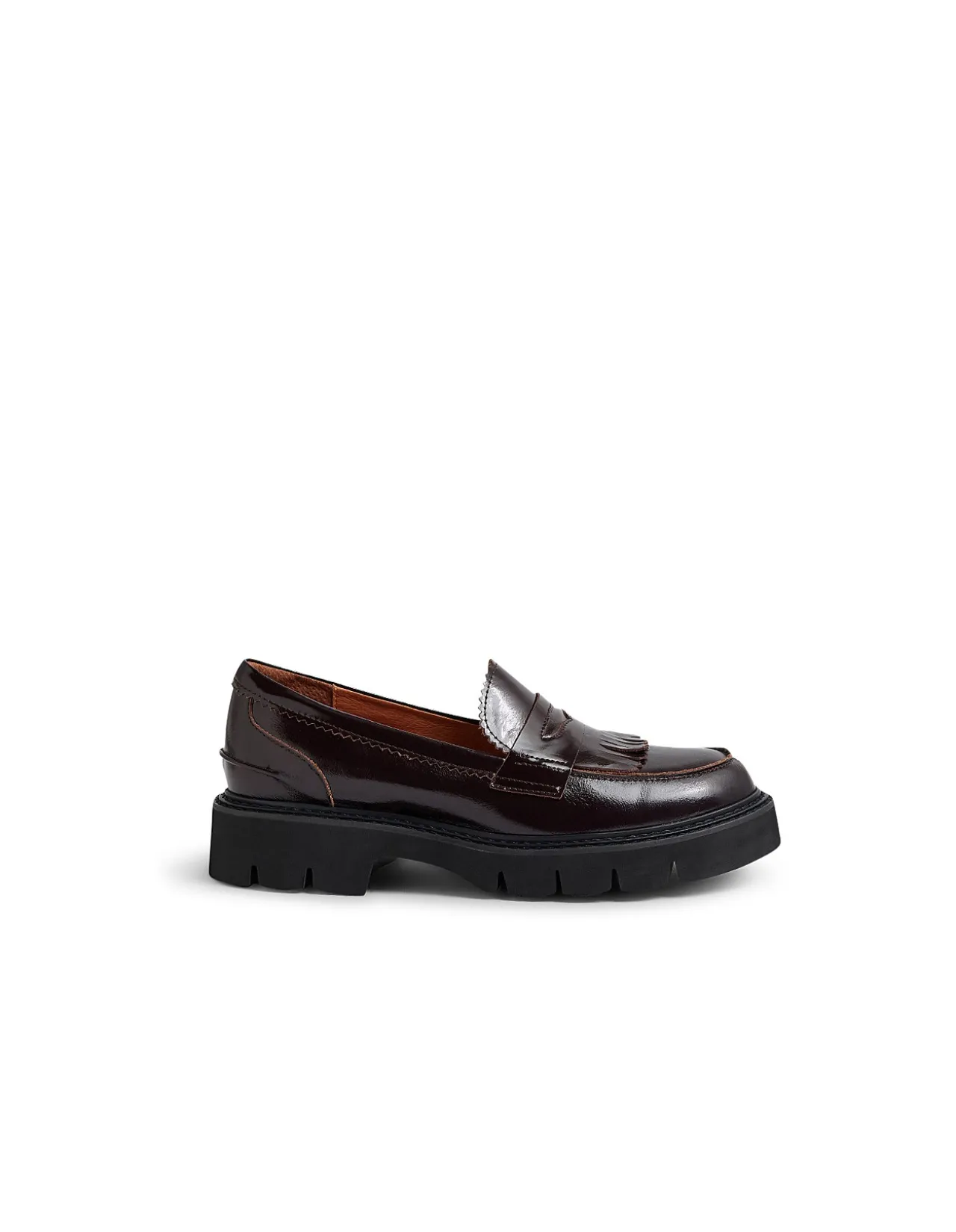 Koast Fringe Detail Chunky Loafers