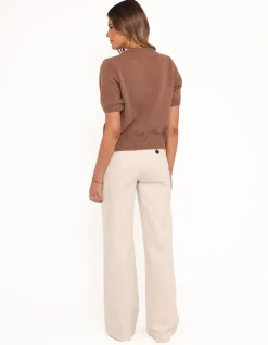 Koskie Tie Knit Top