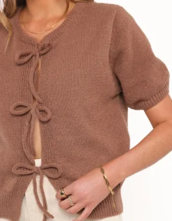 Koskie Tie Knit Top