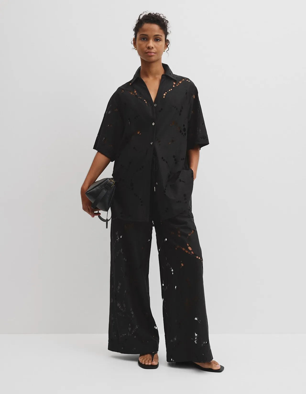 Lace Longline Shirt