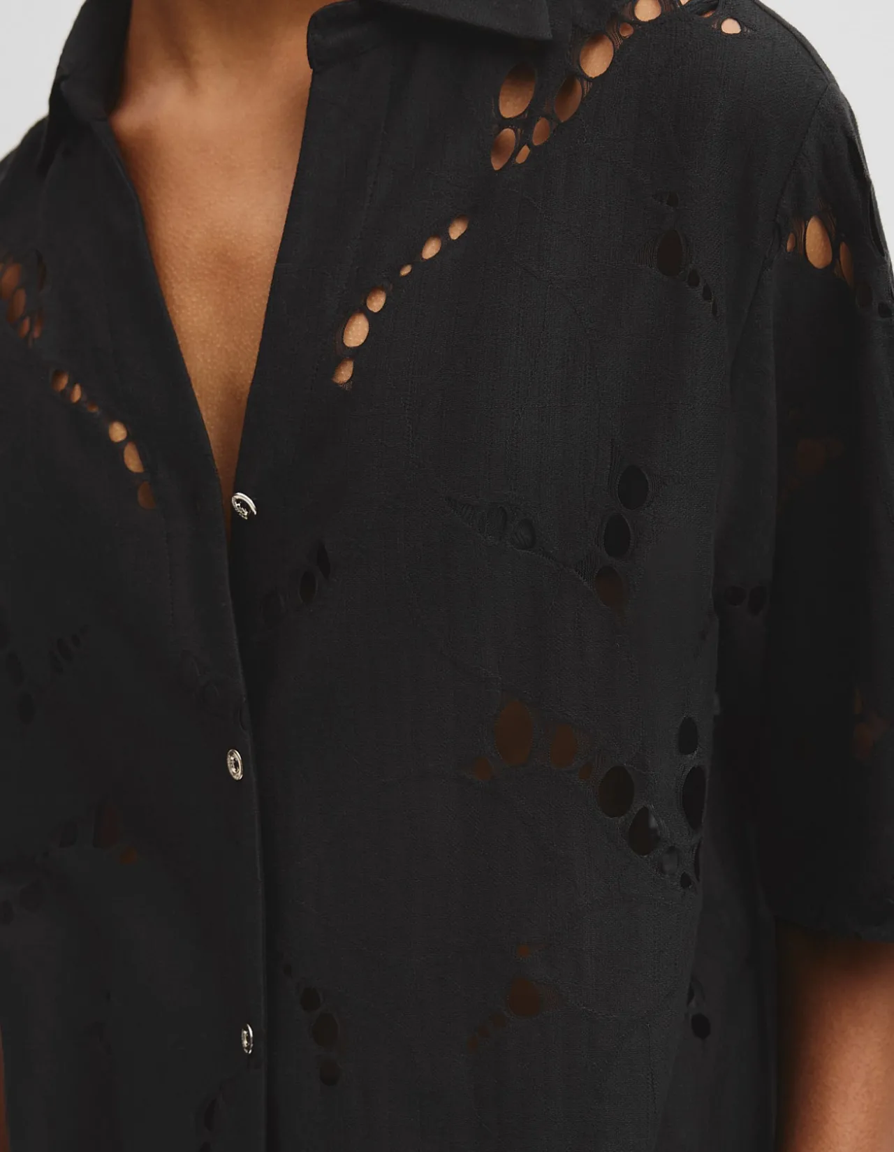 Lace Longline Shirt