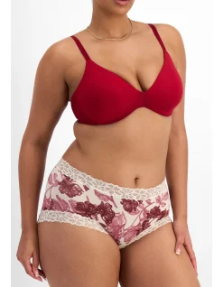 LACETAILS VISCOSE BAMBOO PRINT FULL BRIEF