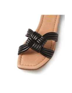 Lacidy Knotted Strap Flat Slides