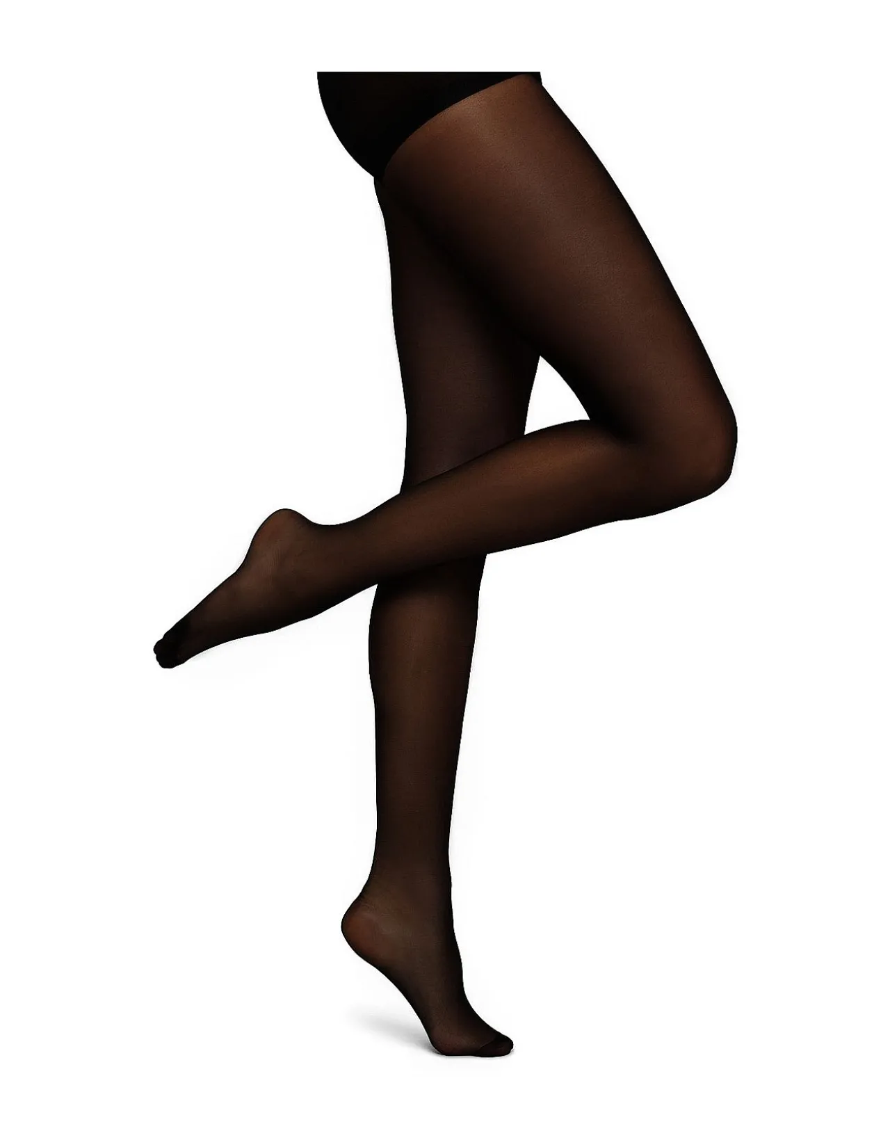 Ladder Resist Bodyshaper Sheer Pantyhose 10 Denier