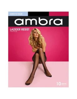 Ladder Resist Sheer Tights 10 Denier