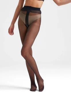 Ladder Resist Sheer Tights 10 Denier
