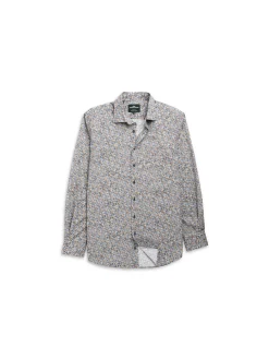 LANCASHIRE CREEK LONG SLEEVE SPORTS FIT SHIRT - BOTANICAL