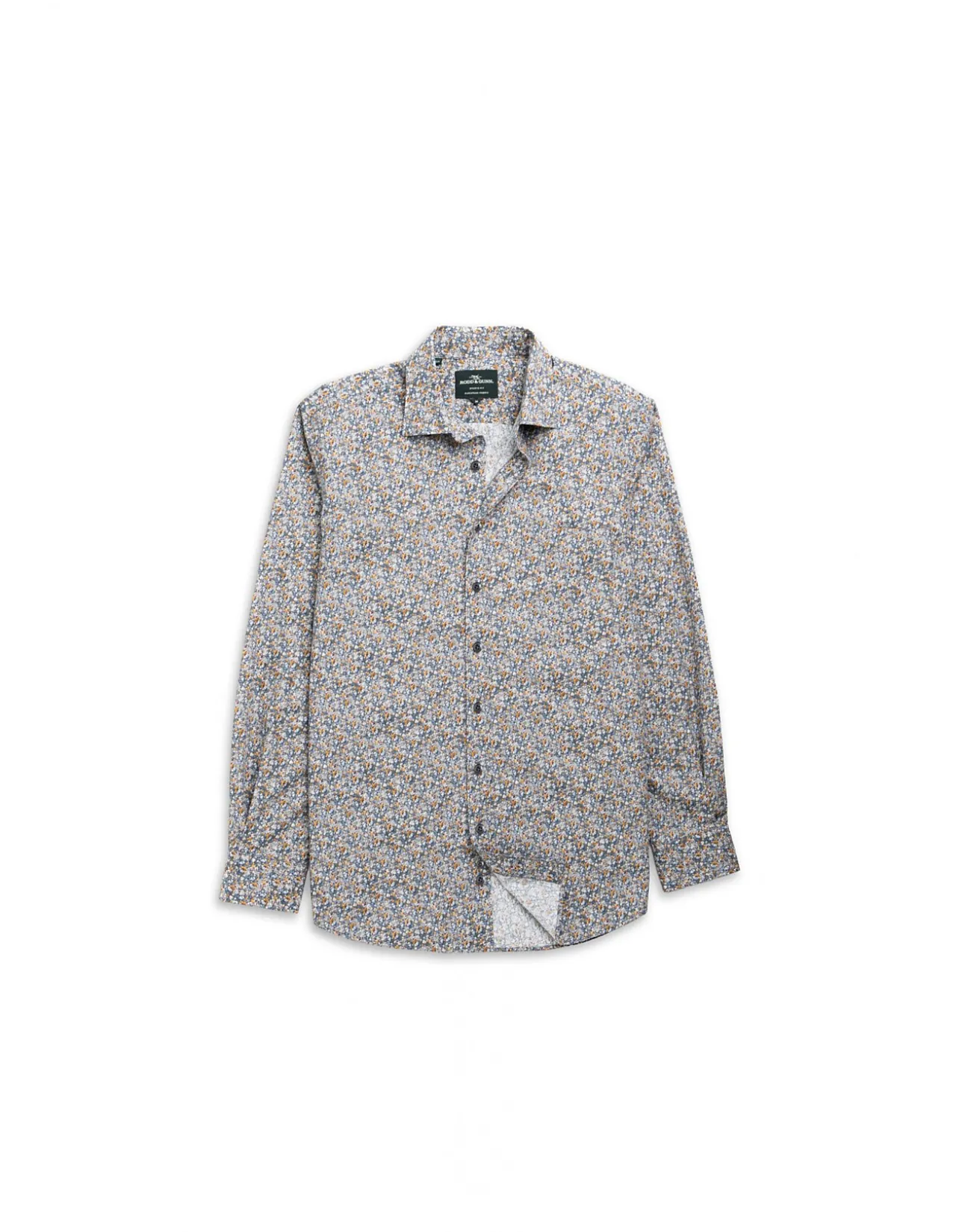 LANCASHIRE CREEK LONG SLEEVE SPORTS FIT SHIRT - BOTANICAL