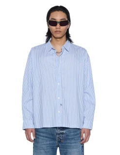 Lanley Long Sleeve Shirt Ocean Stripe