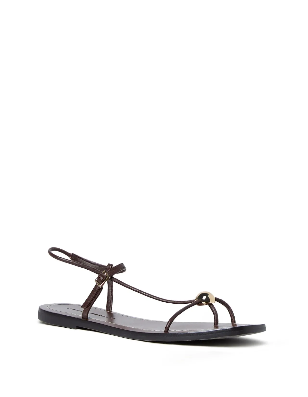 LARA STRAPPY FLAT SANDAL WITH BALL