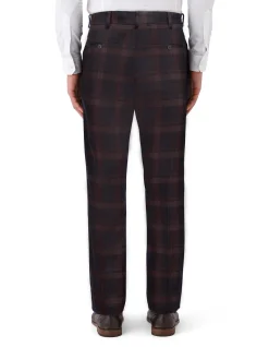 Large Check Suit Trouser