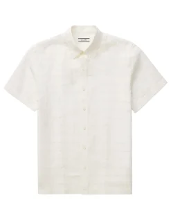 LATTICE CHECK SHORT SLEEVE SHIRT