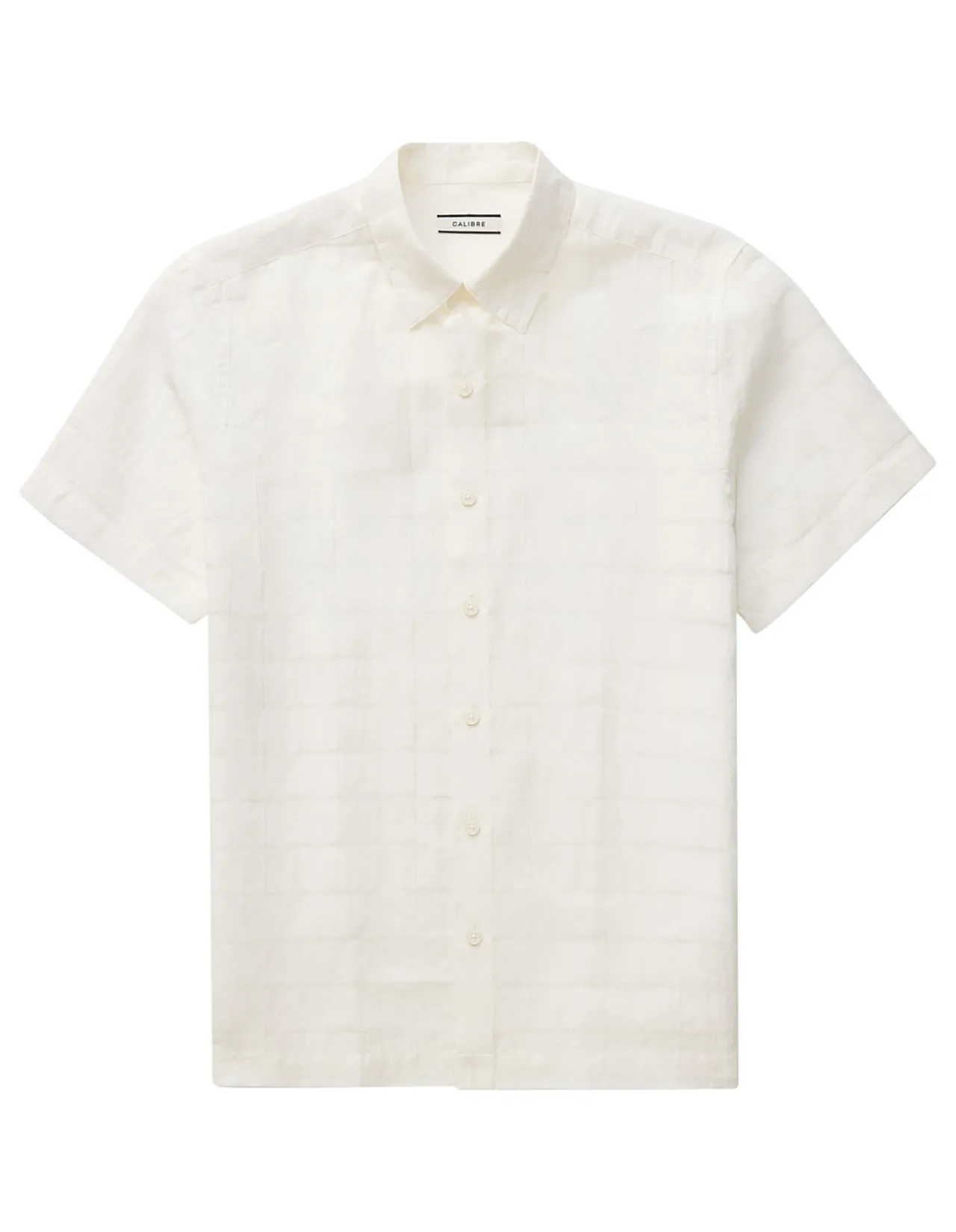 LATTICE CHECK SHORT SLEEVE SHIRT