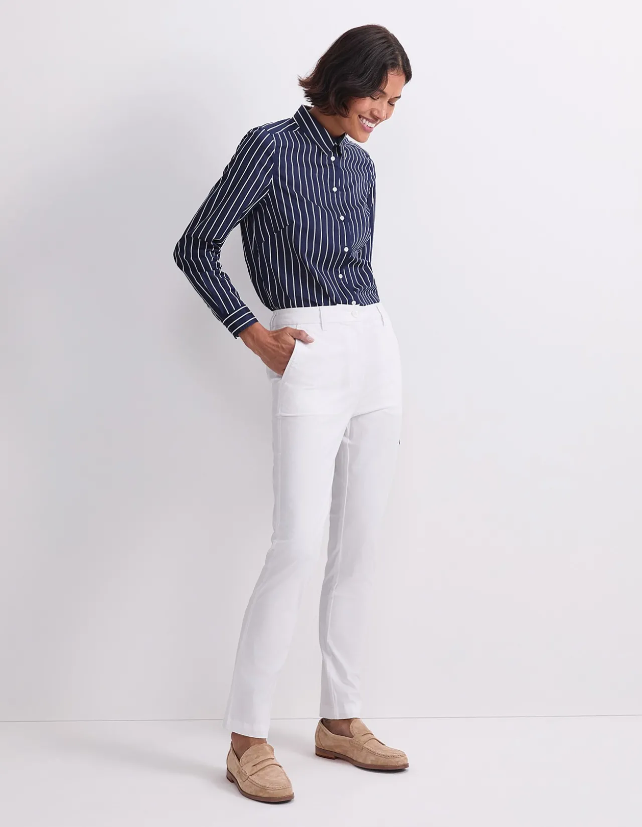 LAURA STRAIGHT CHINO PANT