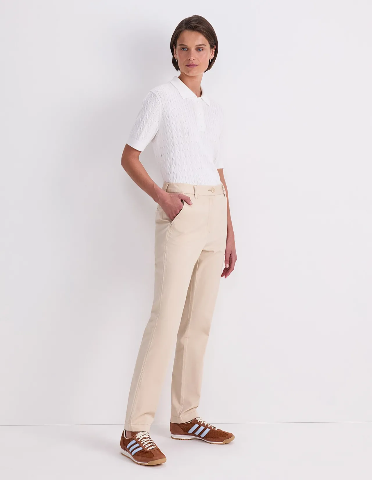 LAURA STRAIGHT CHINO PANT