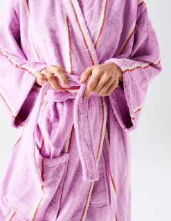 LAV FIELDS STP Bamboo Terry Bath Robe