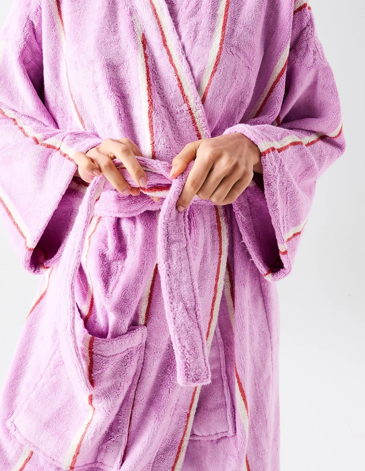LAV FIELDS STP Bamboo Terry Bath Robe