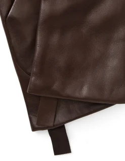 LEATHER GLOVES WITH CASHMERE LINING