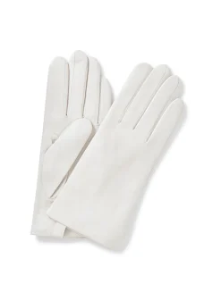 Leather Gloves with Cashmere Lining