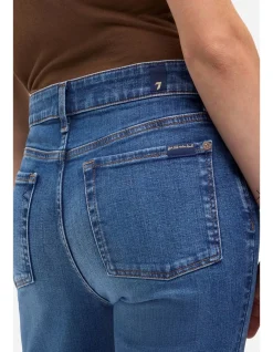 Leggy Bootcut Mid Rise Sculpting Denim Jeans