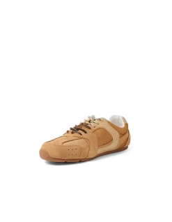 Lemmo Pony Suede Lace Up Trainers