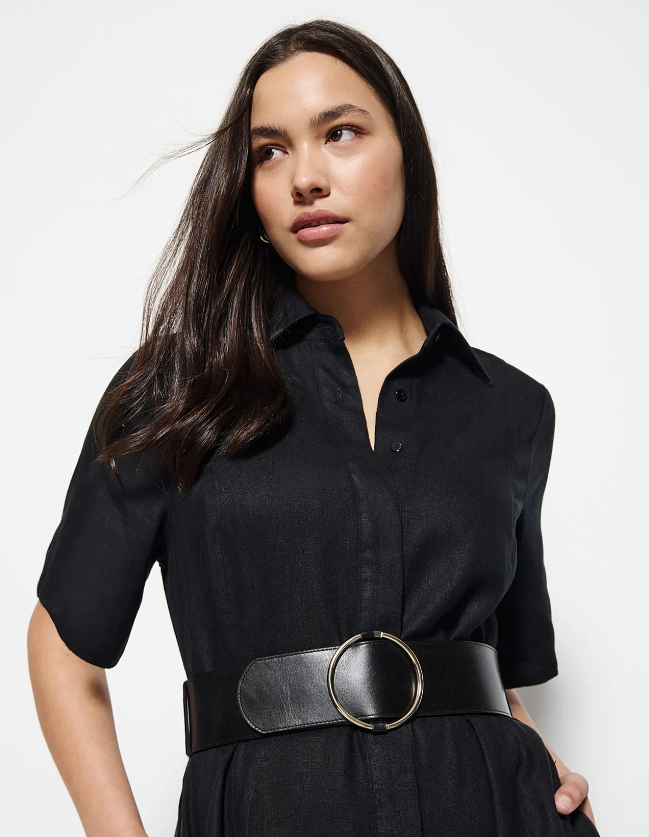 LENA LEATHER WAIST BELT