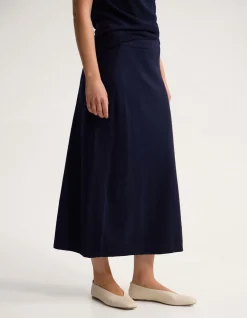 LEONIE CASHMERE BLEND KNITTED SKIRT