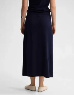 LEONIE CASHMERE BLEND KNITTED SKIRT