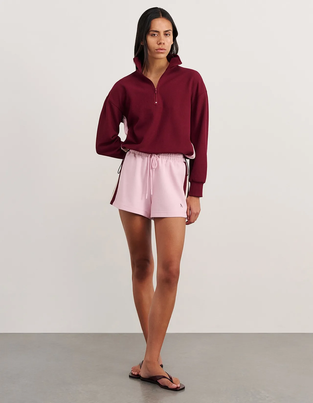 LEONIE QUARTER ZIP