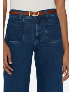 Le Slim Palazzo High Rise Wide Leg Jeans