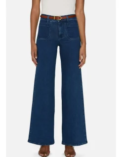 Le Slim Palazzo High Rise Wide Leg Jeans