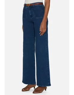 Le Slim Palazzo High Rise Wide Leg Jeans