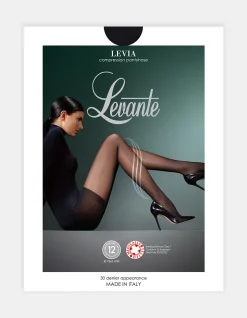 Levia Compression Sheer Pantyhose 30D