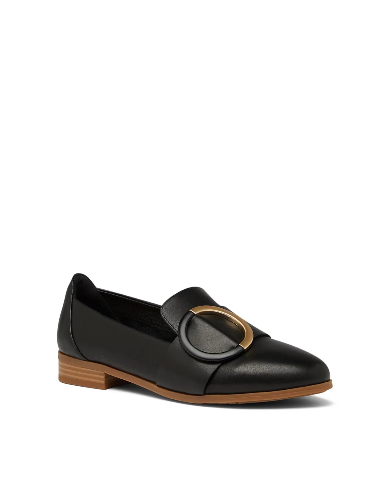 Lexy Shoe with Gold Trim Detail