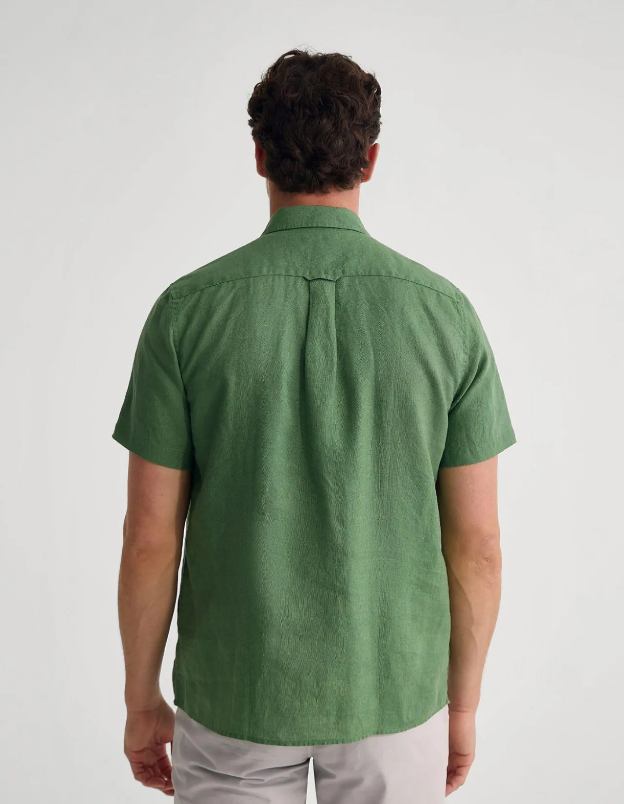 LEYTON SS EUROPEAN LINEN SHIRT