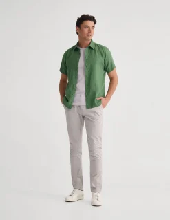 LEYTON SS EUROPEAN LINEN SHIRT